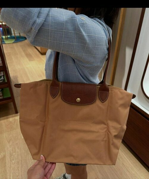 Sac Longchamp marron femme