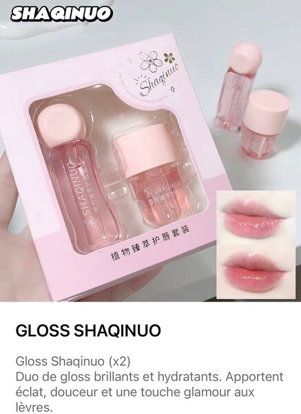 Gloss hydratant duo Shaqinuo