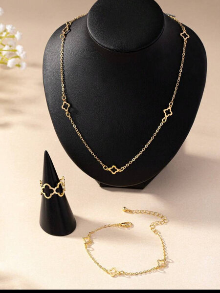 Set de Bijoux Élégant Or