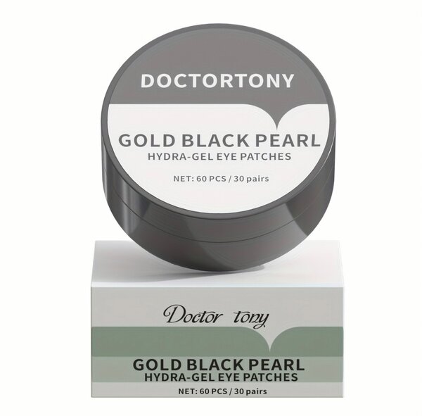 Doctor Tony Gold Black Pearl Eye Patches