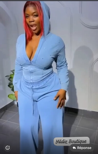 Ensemble confort bleu femme