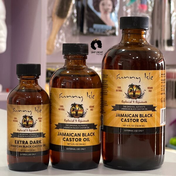 Sunny isle Jamaican black castor oil