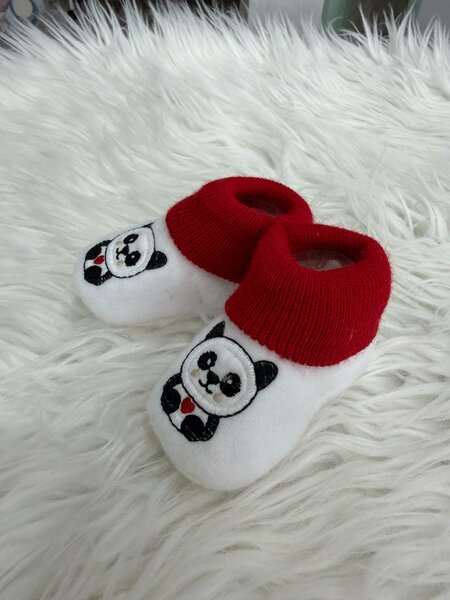 Chaussons Bébé Panda Doux