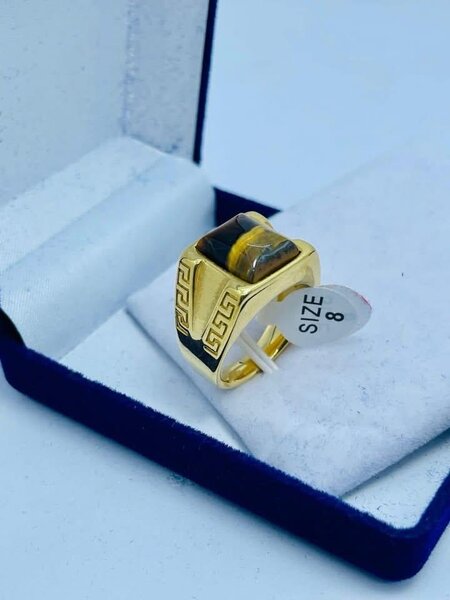 Bague Homme Œil de Tigre