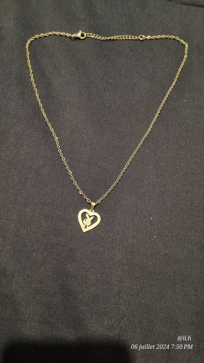 Colier pour femme argent