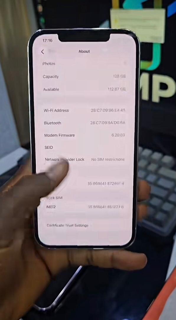 iPhone Pro Max 128 Go - Stockage Élevé
