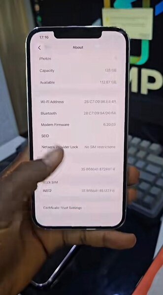 iPhone Pro Max 128 Go - Stockage Élevé
