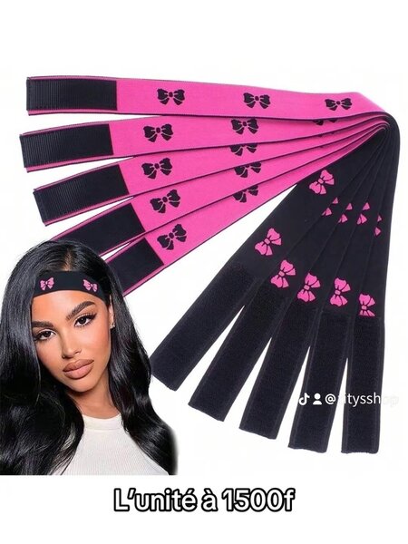 Bandeaux en Velcro pour Cheveux