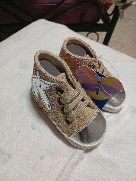 Baskets en cuir pour enfants