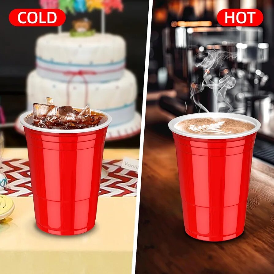 Lot de 50 gobelet jetable roug