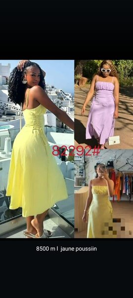 Robe d'été féminine élégante