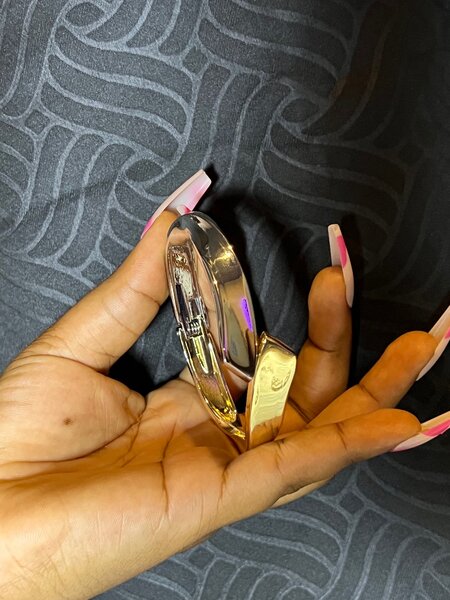 Sliver and gold bangles