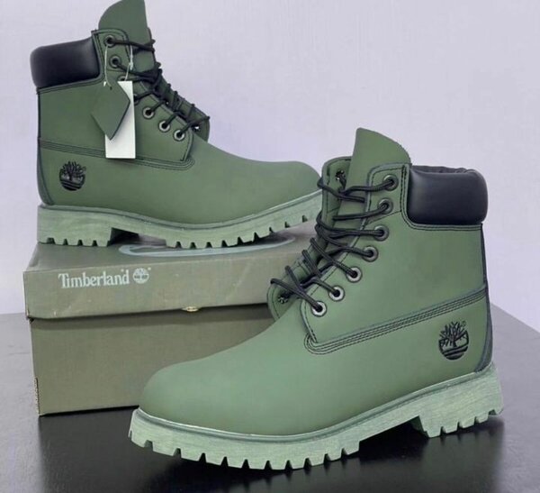 Bottes Timberland vertes