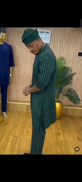 Men's Traditional Agbada Set