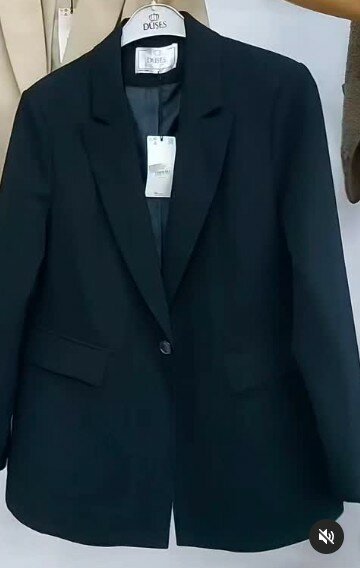 Жакет классический черный