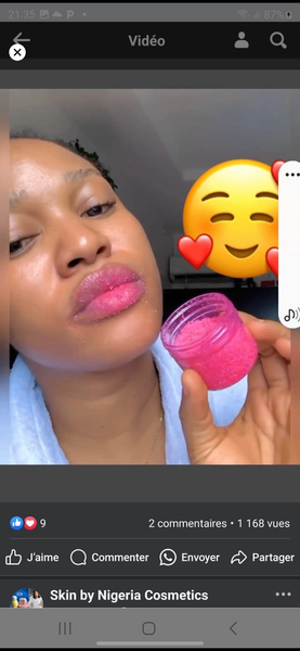 Produits lèvres rose