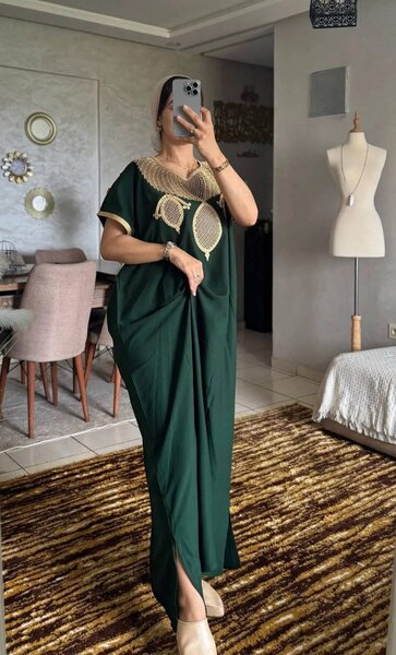 Robe Caftan Élégante Femme