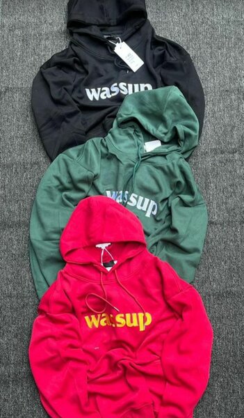 Sweat à capuche "Wassup"