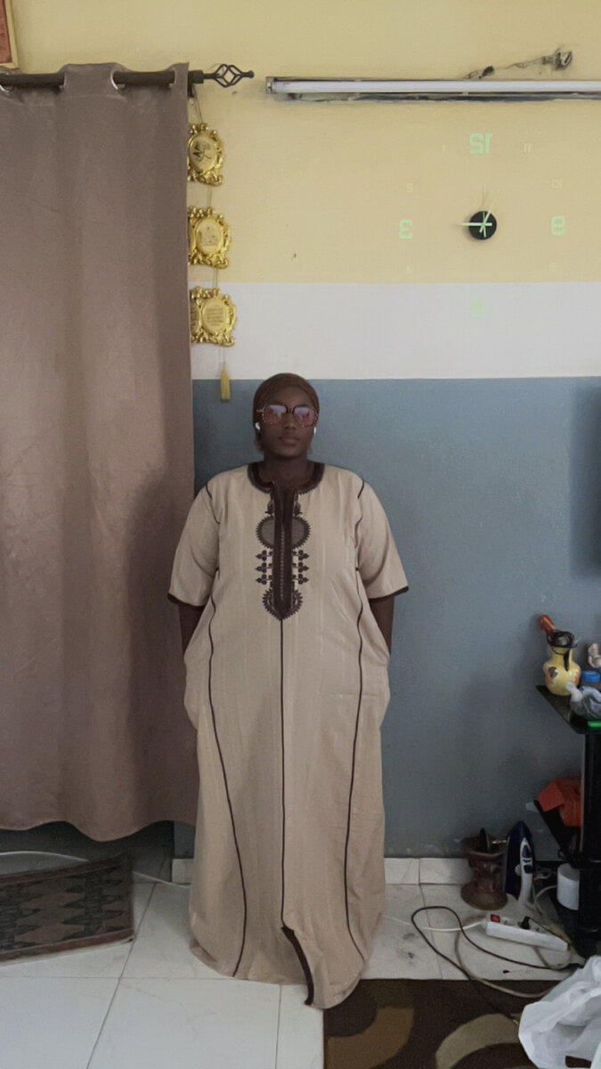 Robe longue homme africaine