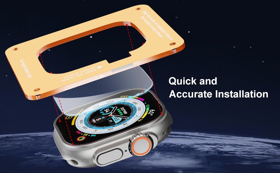 Apple Watch Ultra 2/1 Tempered Glass Protector