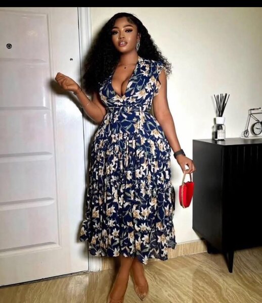 Robe longue florale élégante