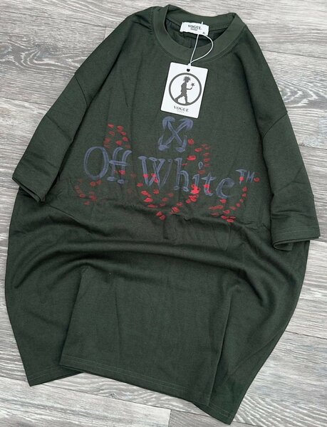 Robe oversize verte élégante