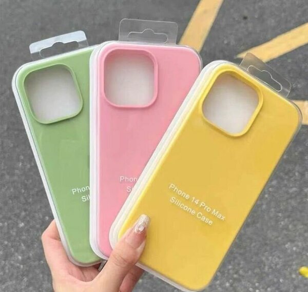 Coque Silicone iPhone Colorée