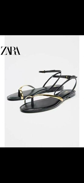 Sandales plates élégantes Zara