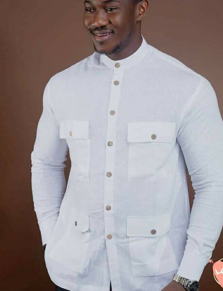 Chemise à poches élégante