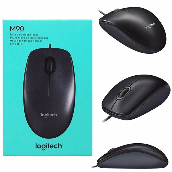Souris filaire Logitech M90