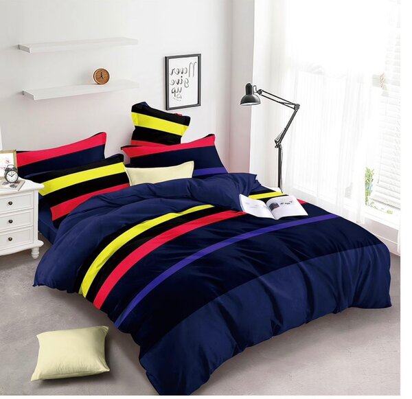 Deep Blue Bedsheets