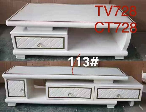 Coffee table and tv stand set