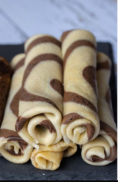 5 crêpes au chocolat