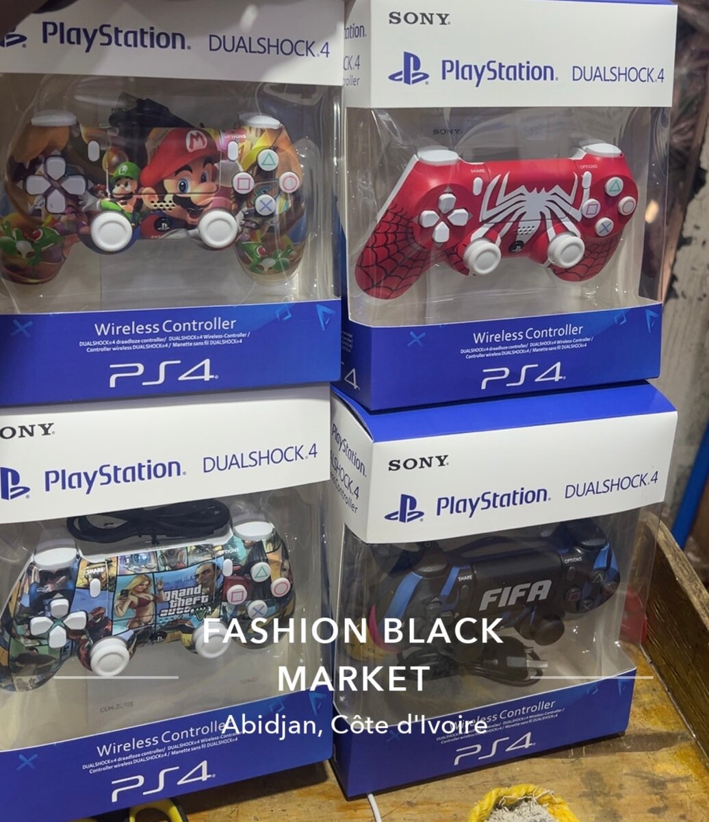 Manette PS4 Sans Fil Design