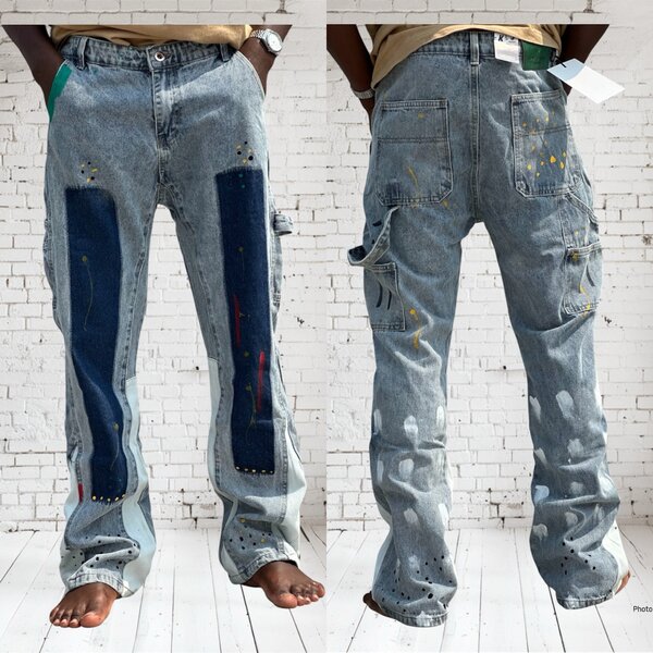 Jeans décontractés homme tendance