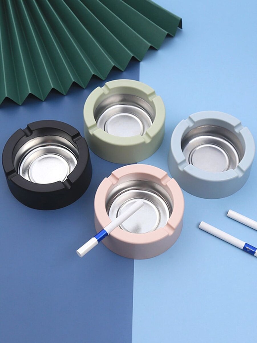 Cendrier en silicone moderne