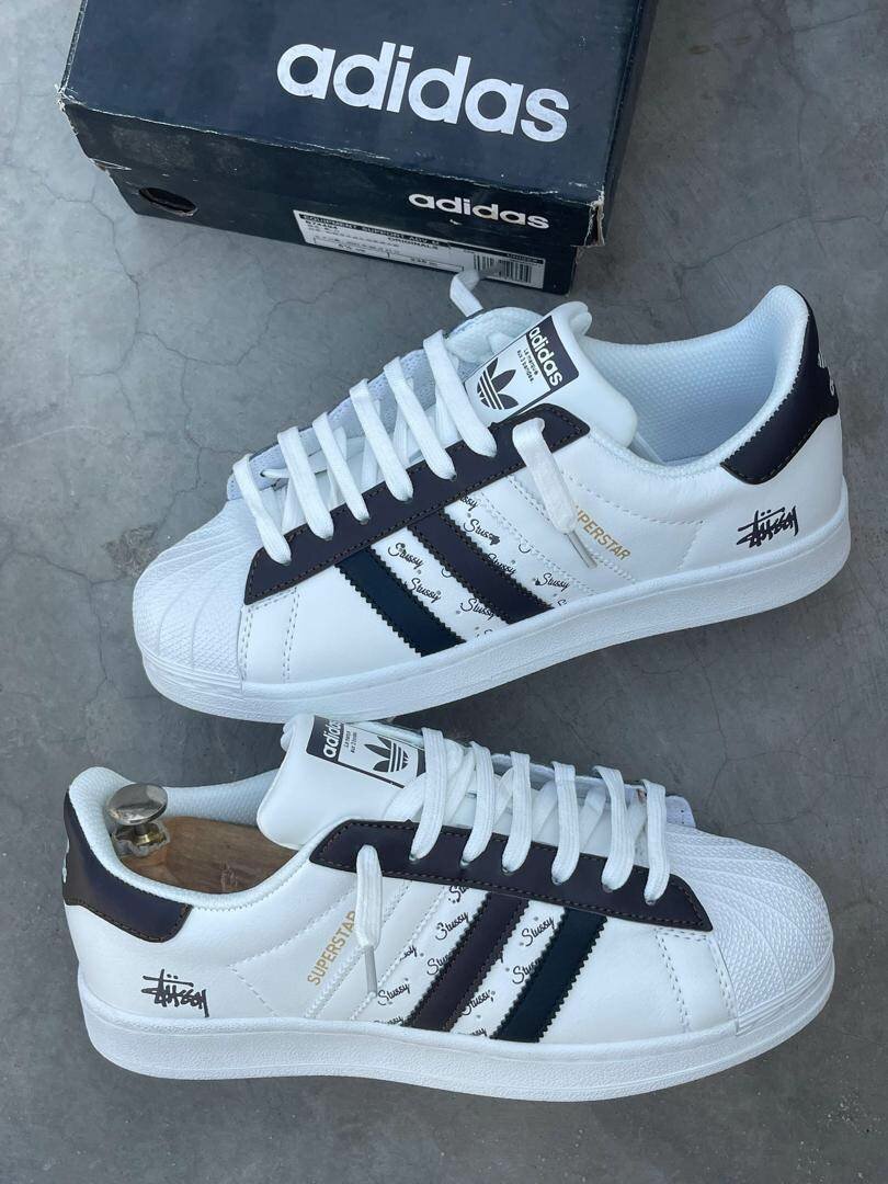Adidas Sneakers Blancs Homme