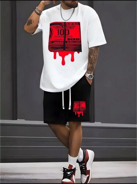 Ensemble streetwear imprimé