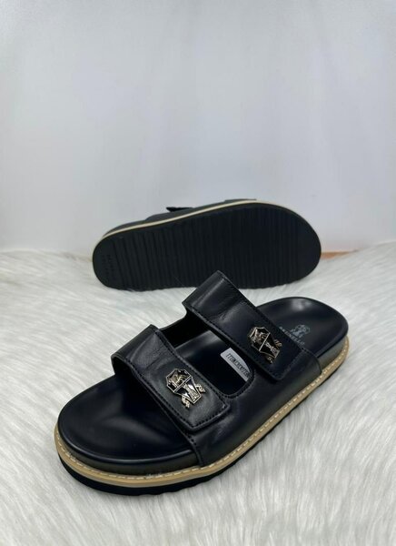 Sandales confortables en cuir