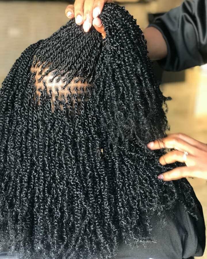 Micro Twists Hair