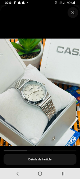 Montre Casio élégante pour homme