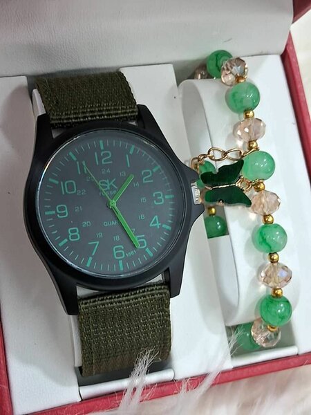 Ensemble montre pour femme