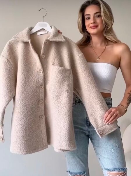 Теплая рубашка