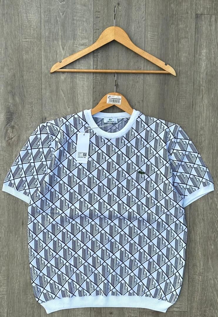 T-shirt à motifs géométriques