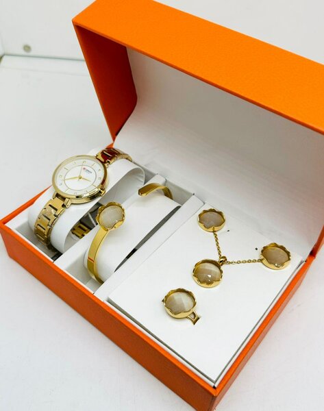 Coffret Bijoux et Montre Femme