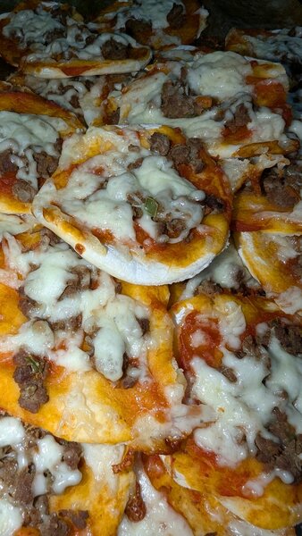 10 Mini-pizzas