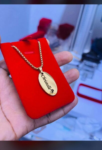 Gold Personalized Name Necklace