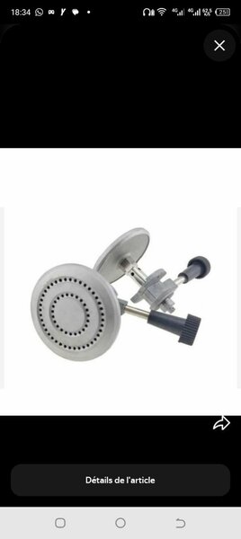 Douchette de rechange en acier