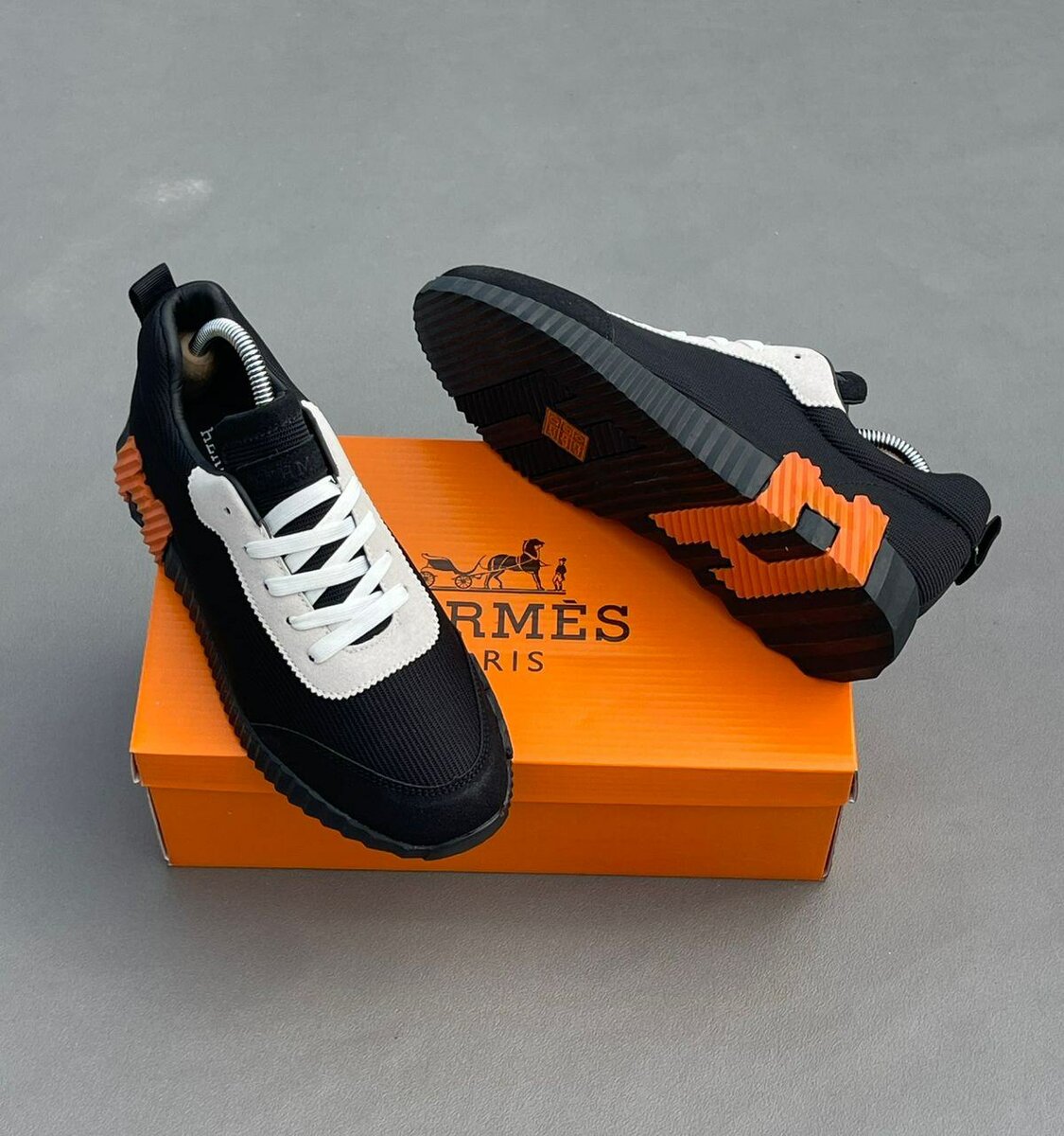 Sneakers Noir & Blanc Luxe