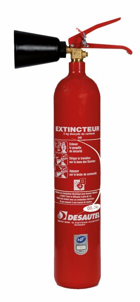 Extincteur CO2 2 kg